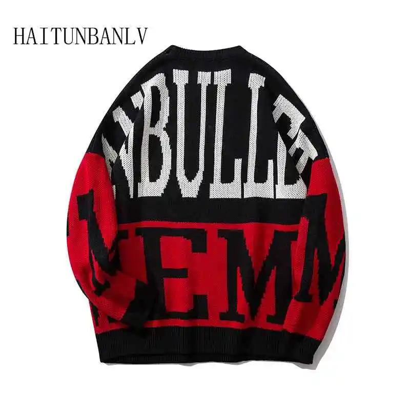 New Model 2019 Men Letter Pattern Sweater Casual Autumn Winter Warm Streetwear Pullover Knitted Male Sweaters Clothing
New Model 2019 Men Letter Pattern Sweater Casual Autumn Winter Warm Streetwear Pullover Knitted Male Sweaters Clothing