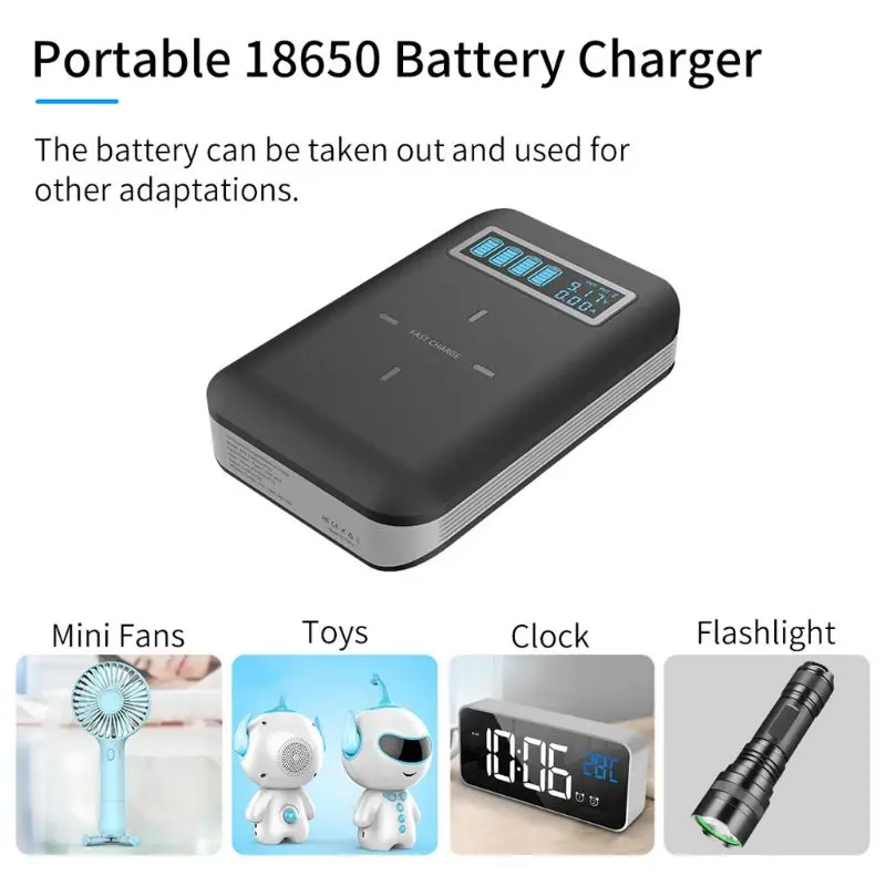 3in1 18650 Battery DIY 10W Qi Wireless Charger USB Type C PD Power Bank Box Case
3in1 18650 Battery DIY 10W Qi Wireless Charger USB Type C PD Power Bank Box Case