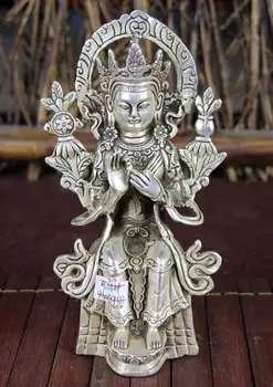 HANDWORK UNIQUE SILVER WHITE COPPER ELEPHANT Tibet Buddhism Maitreya Buddha Statue Tibetan Silver decoration bronze outlets
HANDWORK UNIQUE SILVER WHITE COPPER ELEPHANT Tibet Buddhism Maitreya Buddha Statue Tibetan Silver decoration bronze outlets