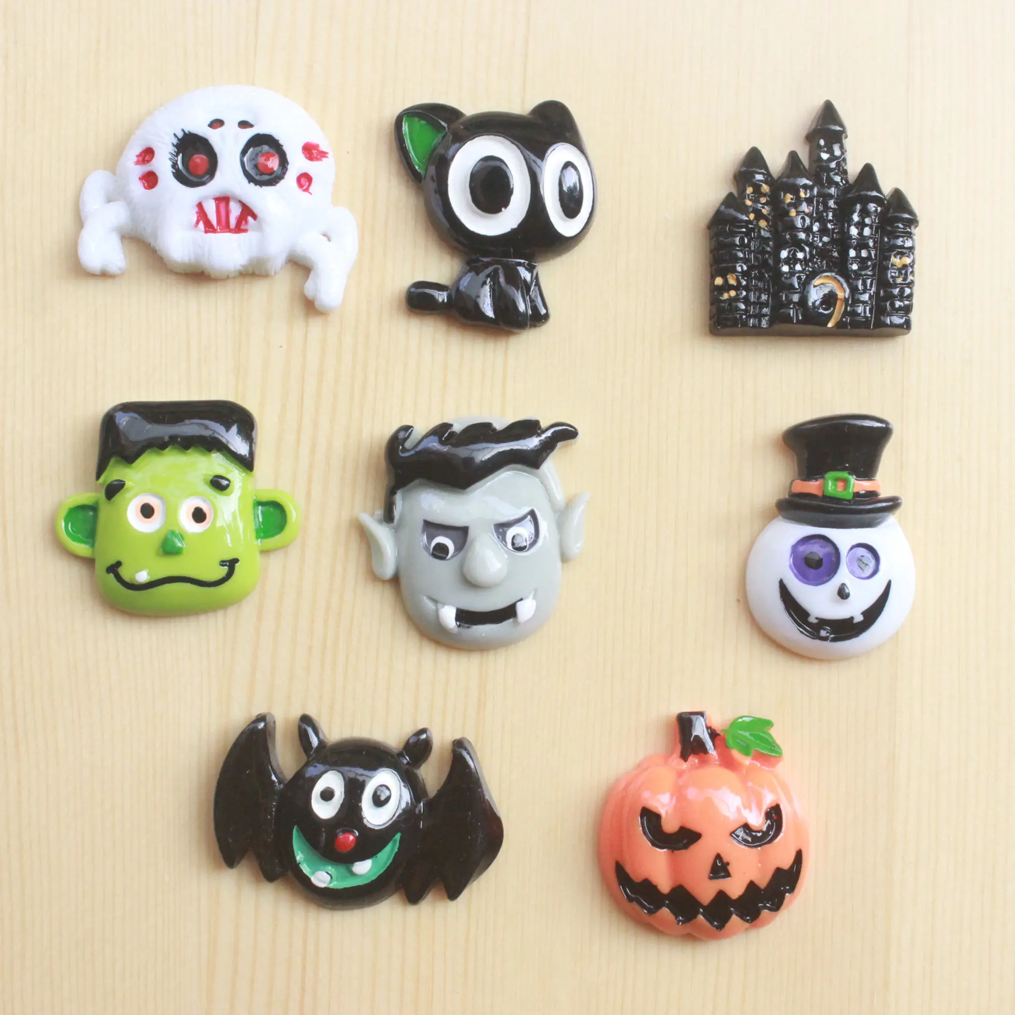 10pcs/lot DIY flatback resin Halloween skull cat castle pumpkin resin cabochons accessories
10pcs/lot DIY flatback resin Halloween skull cat castle pumpkin resin cabochons accessories