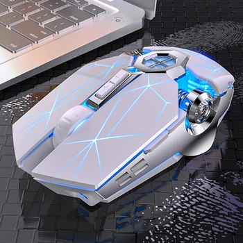 Rechargeable 7 Colors LED Wireless Game Mouse Silent Ergonomic 7 Buttons Backlight Adjust 1600 DPI Mouse for PC Computer Gamer 
Rechargeable 7 Colors LED Wireless Game Mouse Silent Ergonomic 7 Buttons Backlight Adjust 1600 DPI Mouse for PC Computer Gamer