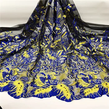 High Quality African Beaded Lace Fabric Latest Nigerian Laces Fabrics Tulle Net with Stone for Party
High Quality African Beaded Lace Fabric Latest Nigerian Laces Fabrics Tulle Net with Stone for Party