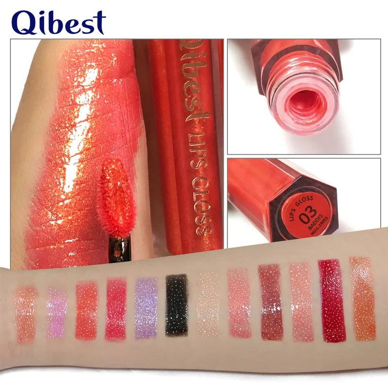 QIBEST Metal Shine Lip Gloss 12 Colors Long Lasting Lip Gloss Makeup Color Lip Gloss Waterproof Glitter Liquid Lipstick Batons
QIBEST Metal Shine Lip Gloss 12 Colors Long Lasting Lip Gloss Makeup Color Lip Gloss Waterproof Glitter Liquid Lipstick Batons