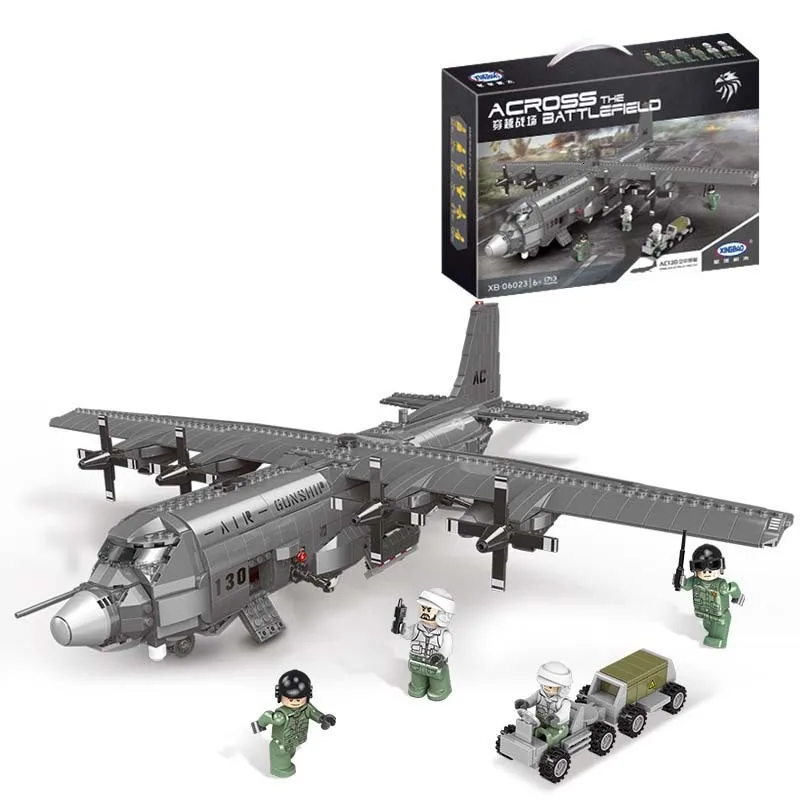 Star Fort Building Block Originality Military Pass Through Battlefield Series Ac130 In The Air Gunboat Model Xb06023
Star Fort Building Block Originality Military Pass Through Battlefield Series Ac130 In The Air Gunboat Model Xb06023