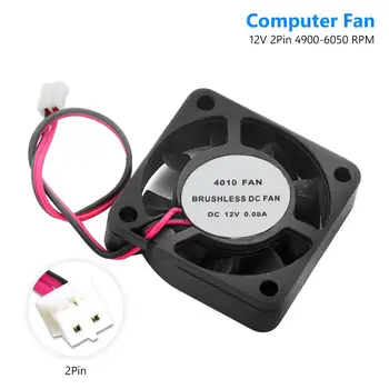 40x40x10 Mm DC 12v 2 Pin Wires 4010 Video Chip Graphics Card Cpu Computer Fan Cooler Heatsink Air Exhaust Cooler Cooling Fan
40x40x10 Mm DC 12v 2 Pin Wires 4010 Video Chip Graphics Card Cpu Computer Fan Cooler Heatsink Air Exhaust Cooler Cooling Fan
