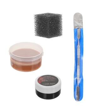 8pcs/Set Makeup Skin Wax Kit Scar Makeup Spatula Stipple Sponge Scars Kit 
8pcs/Set Makeup Skin Wax Kit Scar Makeup Spatula Stipple Sponge Scars Kit