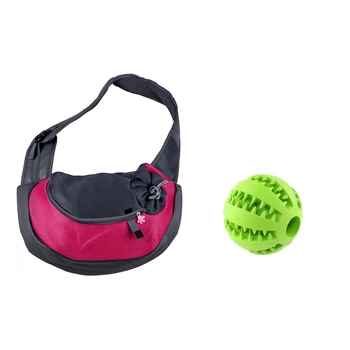 1 Pcs Pet Dog Cat Puppy Carry Purse Sling Backpack Rose S & 1 Pcs Dog Tooth Cleaning Balls Ball Soft Rubber Ball
1 Pcs Pet Dog Cat Puppy Carry Purse Sling Backpack Rose S & 1 Pcs Dog Tooth Cleaning Balls Ball Soft Rubber Ball