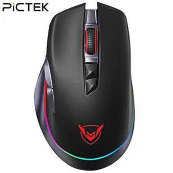 PICTEK RGB Wireless Gaming Mouse 10000 DPI Type C Ergonomic Mouse with 8 Programmable Buttons For PC/Taptop
PICTEK RGB Wireless Gaming Mouse 10000 DPI Type C Ergonomic Mouse with 8 Programmable Buttons For PC/Taptop