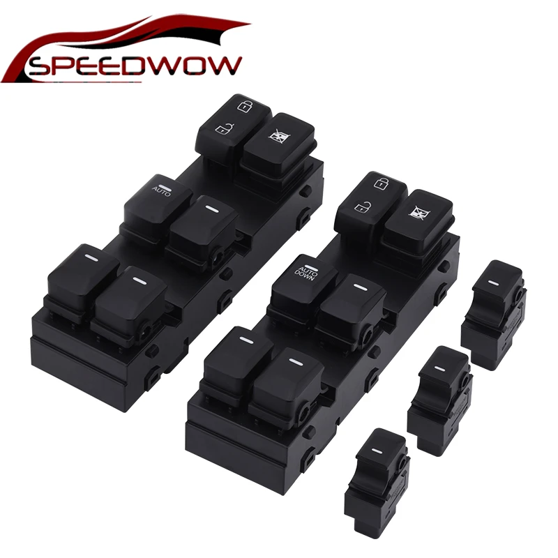 SPEEDWOW Car Electric Power Window Switch New Window Control Button For Kia Sportage 2011 2012 2013 2014 2015 16 OE#93570-1X000
SPEEDWOW Car Electric Power Window Switch New Window Control Button For Kia Sportage 2011 2012 2013 2014 2015 16 OE#93570-1X000