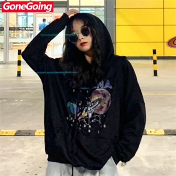 GoneGoing 2020 New Spring Women Street Style Black Printing Hoodies Long Sleeve Loose Sweatshirt 031605
GoneGoing 2020 New Spring Women Street Style Black Printing Hoodies Long Sleeve Loose Sweatshirt 031605