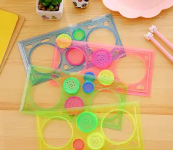 1000pcs Painting Ruler Four-Color Transparent Million Flower Ruler Drawing Template Versatile Ruler For Children School Kids
1000pcs Painting Ruler Four-Color Transparent Million Flower Ruler Drawing Template Versatile Ruler For Children School Kids