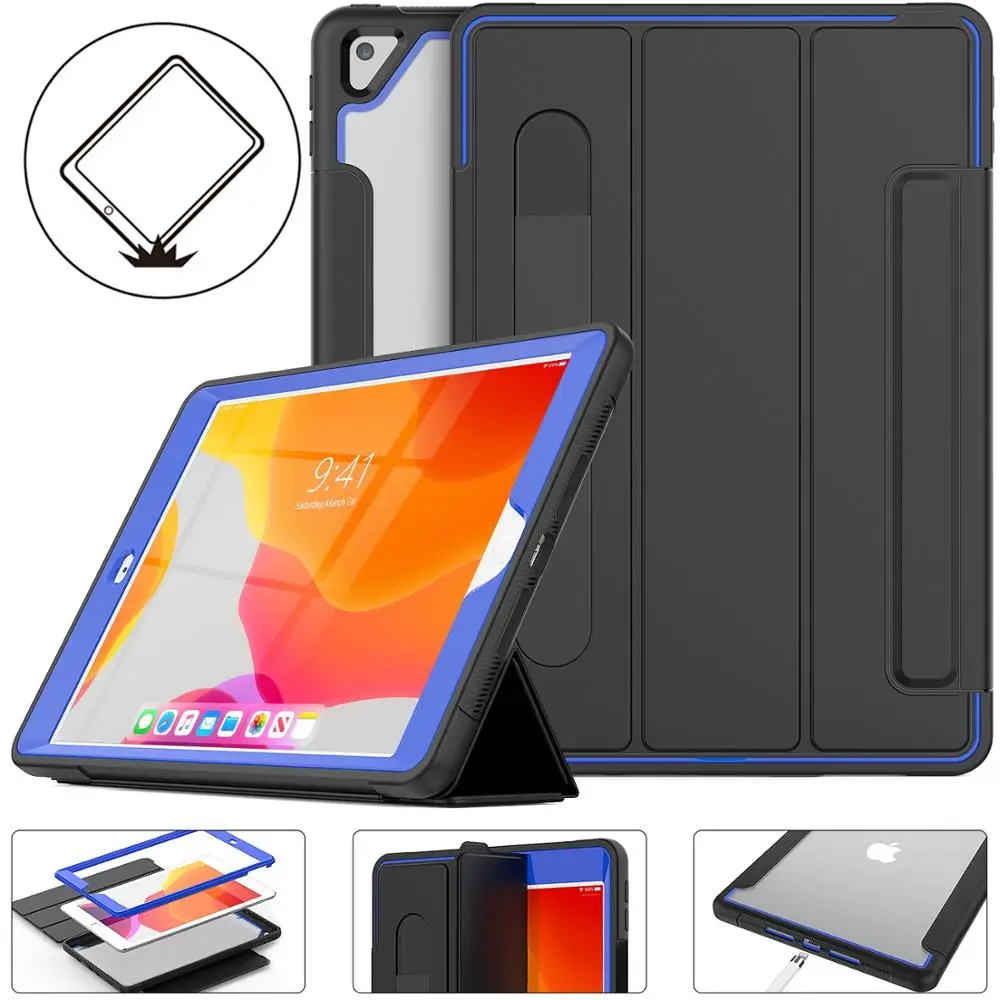 Smart Cover For iPad 8th generation 10 2 case Three-Fold Transparent Back Tablet Case For ipad 7th generation case 10.2inch 2019
Smart Cover For iPad 8th generation 10 2 case Three-Fold Transparent Back Tablet Case For ipad 7th generation case 10.2inch 2019