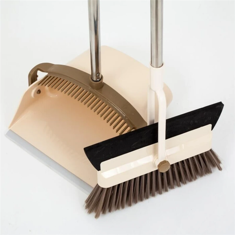 2-In-1 Broom Wiper Set Practical Foldable Soft Hair Broom Dustless Useful Multifunction Dustpan Creative Household Sweeping Tool
2-In-1 Broom Wiper Set Practical Foldable Soft Hair Broom Dustless Useful Multifunction Dustpan Creative Household Sweeping Tool