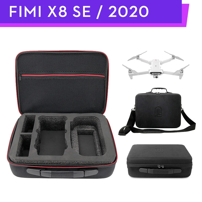 FIMI X8 SE X8/ 2020 Carrying Case RC Drone Shoulder Bag 3 Battery Remote Capacity Waterproof Storage for FIMI X8SE/ 2020
FIMI X8 SE X8/ 2020 Carrying Case RC Drone Shoulder Bag 3 Battery Remote Capacity Waterproof Storage for FIMI X8SE/ 2020