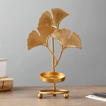 Metal candlestick for 1 candle "Exotic flowers" gold 19.4x10.7x6.3 cm 4457055
Metal candlestick for 1 candle "Exotic flowers" gold 19.4x10.7x6.3 cm 4457055
