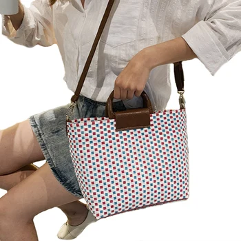 Summer Bag Handbag New Fashion Bag Wild Woven Large Capacity Shoulder Bag
Summer Bag Handbag New Fashion Bag Wild Woven Large Capacity Shoulder Bag