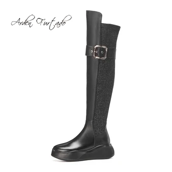 Arden Furtado Fashion Women's Shoes Winter Round Toe Buckle zipper Women's Boots Wedges Platform Over The Knee High Boots new
Arden Furtado Fashion Women's Shoes Winter Round Toe Buckle zipper Women's Boots Wedges Platform Over The Knee High Boots new