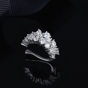 925 Sterling silver CZ Crystal flower Ear Bone Clip Earring Gorgeous Rhinestone leaves Ear Cuff earring 1 PCS silver jewelry
925 Sterling silver CZ Crystal flower Ear Bone Clip Earring Gorgeous Rhinestone leaves Ear Cuff earring 1 PCS silver jewelry