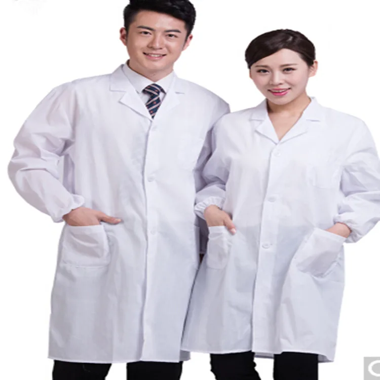 Genuine white lab coat, long sleeve doctor's coat for medical experiment, white lab coat for food factory pharmacy work clothes.
Genuine white lab coat, long sleeve doctor's coat for medical experiment, white lab coat for food factory pharmacy work clothes.