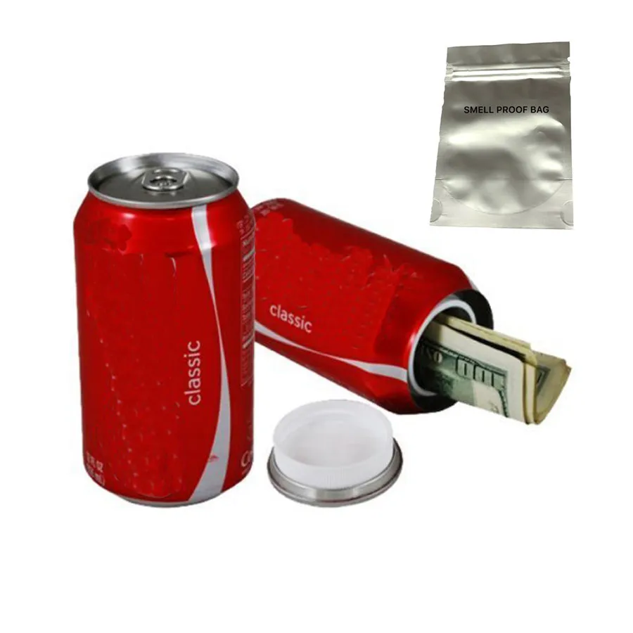 Stash Can Cola Safe Can Diversion Safe Hidden box with a food grade smell proof bag
Stash Can Cola Safe Can Diversion Safe Hidden box with a food grade smell proof bag