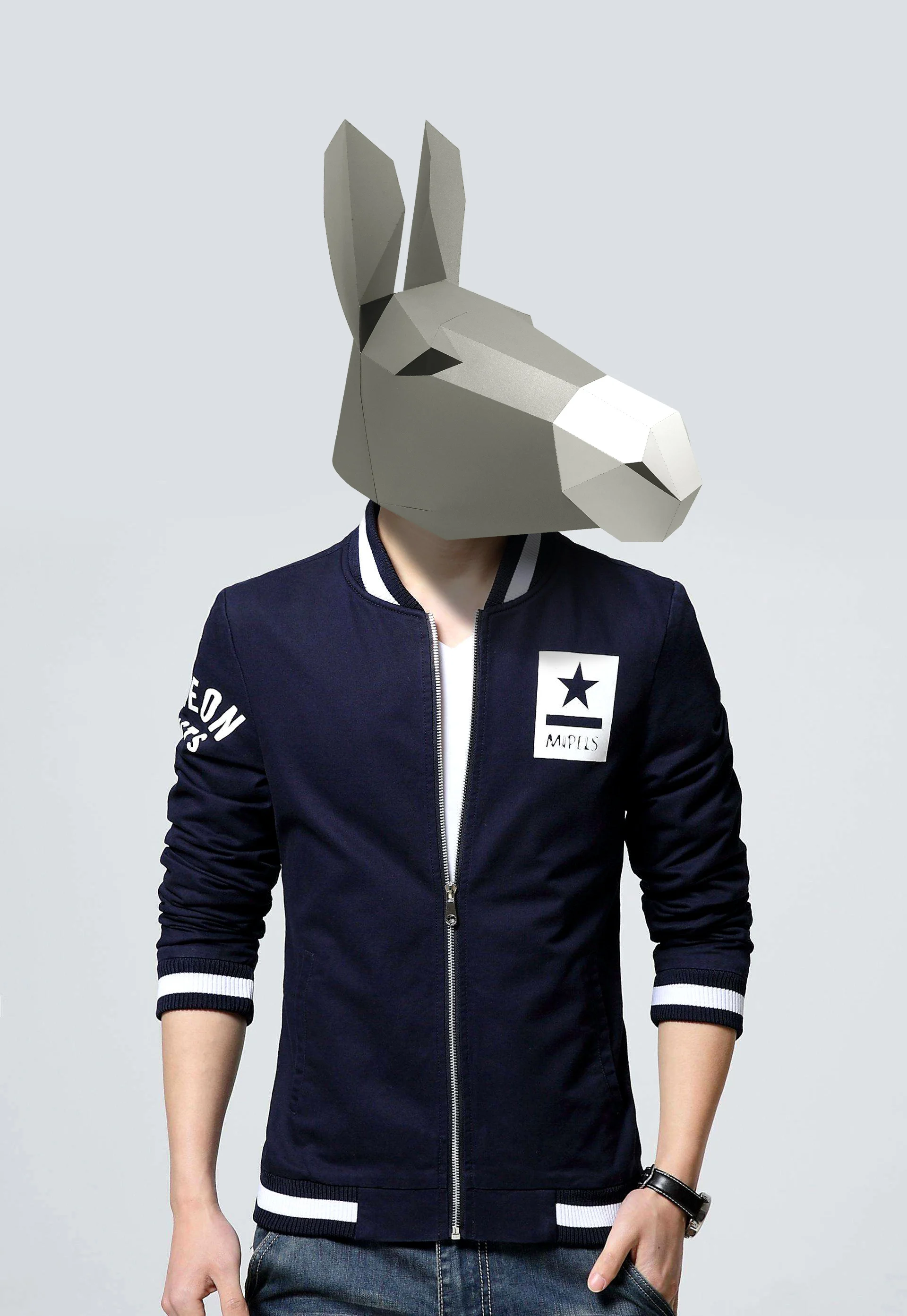 Paper Mask 3d Donkey Costume Cosplay DIY Paper Craft Model Mask Christmas Halloween Prom Party Gift
Paper Mask 3d Donkey Costume Cosplay DIY Paper Craft Model Mask Christmas Halloween Prom Party Gift