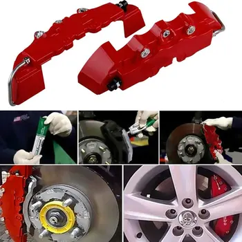 3d Red Useful Car Universal Disc Brake Caliper Covers Front & Rear Color Red
3d Red Useful Car Universal Disc Brake Caliper Covers Front & Rear Color Red