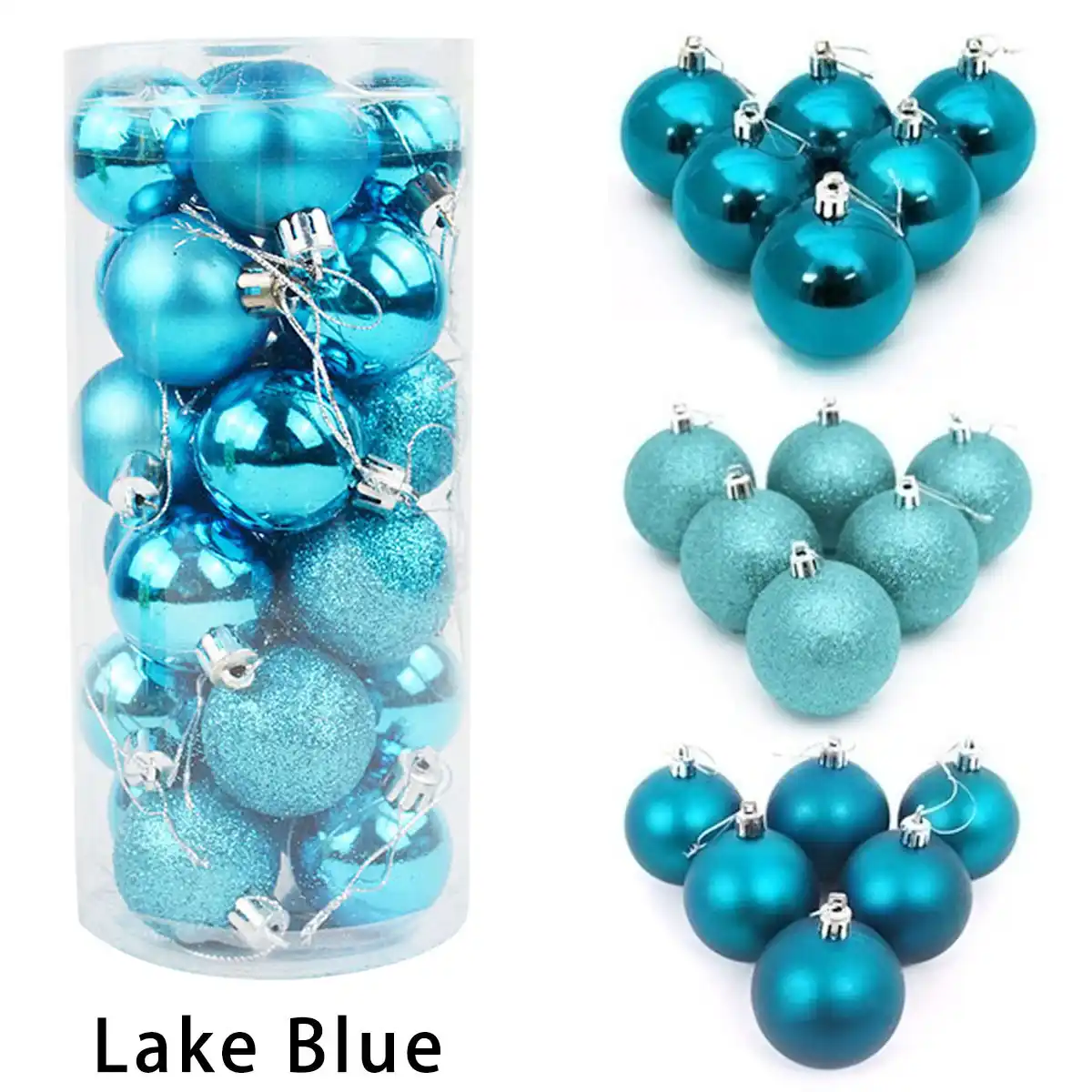 ball 60mm bauble christmas hanging party ornament decorations
