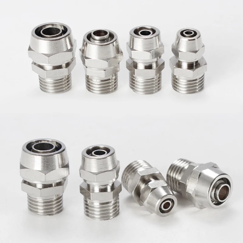 OD 4/6/8/10/12mm Hose Tube M5/1/8''/ 1/4'' 3/8'' 1/2'' Male Thread Pneumatic Fast twist Fittings Quick Joint Coupler Connector
OD 4/6/8/10/12mm Hose Tube M5/1/8''/ 1/4'' 3/8'' 1/2'' Male Thread Pneumatic Fast twist Fittings Quick Joint Coupler Connector