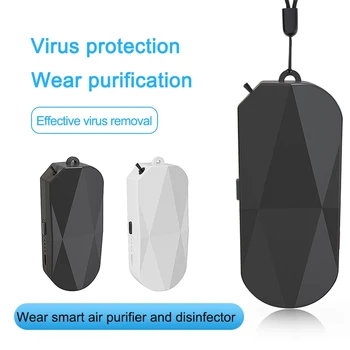 2Pack Personal Wearable Air Purifier with LED Lights Necklace Mini Portable Air Freshener Ionizer Negative Ion Generator
2Pack Personal Wearable Air Purifier with LED Lights Necklace Mini Portable Air Freshener Ionizer Negative Ion Generator