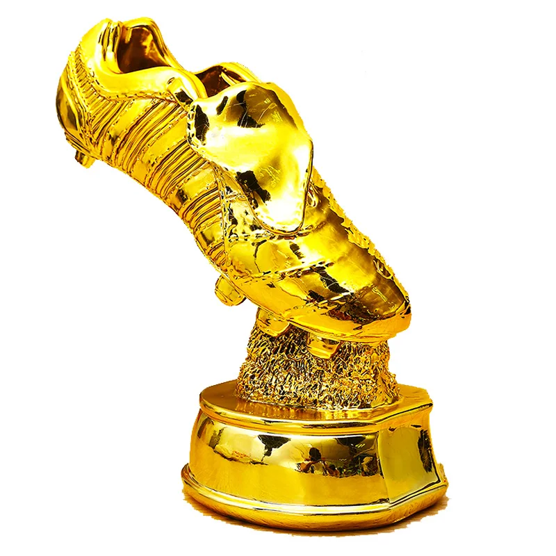 Football Shooter Award MVP Player Reward Golden Boot Trophy Home Decoration Gold Plated Resin cup Craft Artwork children gifts
Football Shooter Award MVP Player Reward Golden Boot Trophy Home Decoration Gold Plated Resin cup Craft Artwork children gifts