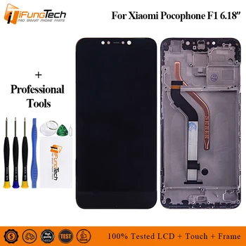 6.18" For Xiaomi poco F1 LCD Display Touch Screen Digitizer Assembly for xiaomi mi Pocophone F1 LCD with frame 5PCS 
6.18" For Xiaomi poco F1 LCD Display Touch Screen Digitizer Assembly for xiaomi mi Pocophone F1 LCD with frame 5PCS
