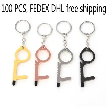 Fedex DHL Free Shipping 100pcs Hygiene Hand Antimicrobial EDC Safety Door Opener Touch Screen Keychain No Touch Door Opene Tool
Fedex DHL Free Shipping 100pcs Hygiene Hand Antimicrobial EDC Safety Door Opener Touch Screen Keychain No Touch Door Opene Tool