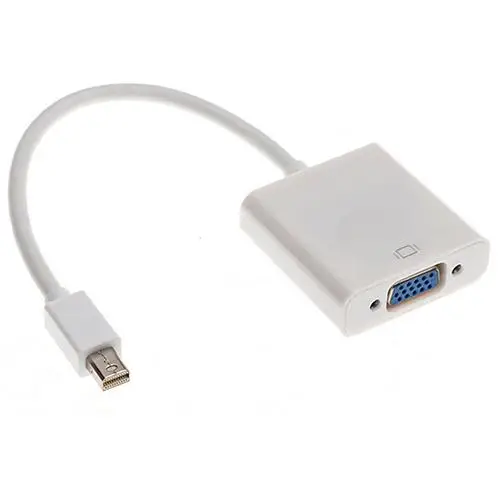 VGA Adapter Mini Displayport to VGA Cable Adapter for Macbook-Pro iMac Air Mac-Mini 1080p High Speed Converter Hot
VGA Adapter Mini Displayport to VGA Cable Adapter for Macbook-Pro iMac Air Mac-Mini 1080p High Speed Converter Hot