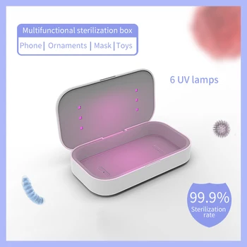 UV Sanitizer Portable UV Light Cell Phone Sterilizer Clearner Box for Android Smartphones Jewelry Watch
UV Sanitizer Portable UV Light Cell Phone Sterilizer Clearner Box for Android Smartphones Jewelry Watch