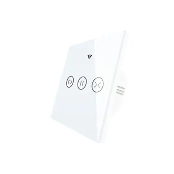 Smart Life WiFi-rf Smart Touch Curtain switch Blinds Roller Shutter door Switch 1 RF remote control multiple switches Alexa
Smart Life WiFi-rf Smart Touch Curtain switch Blinds Roller Shutter door Switch 1 RF remote control multiple switches Alexa