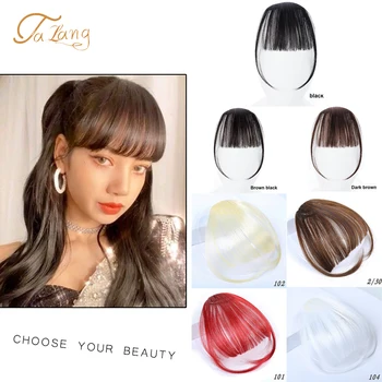 TALANG Straight Light brown Dark brown Blunt Air Bangs Front Hair Fringes bangs Clip in Neat Women Fringes 1 clip Hairpieces
TALANG Straight Light brown Dark brown Blunt Air Bangs Front Hair Fringes bangs Clip in Neat Women Fringes 1 clip Hairpieces