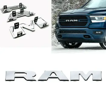 3D Chrome RAM Letters 2019 Ram 1500 DT OEM Front Grille Emblem ABS Nameplate
3D Chrome RAM Letters 2019 Ram 1500 DT OEM Front Grille Emblem ABS Nameplate