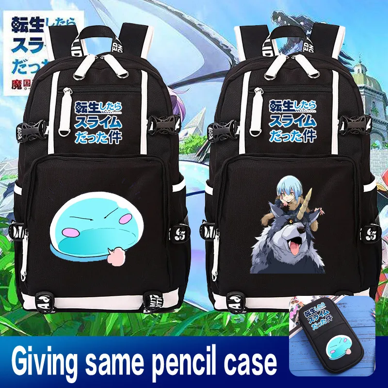 Anime That Time I Got Reincarnated as a Slime Backpack Schoolbag Men Travel Bags Mochila Laptop for Adult Students 2020
Anime That Time I Got Reincarnated as a Slime Backpack Schoolbag Men Travel Bags Mochila Laptop for Adult Students 2020