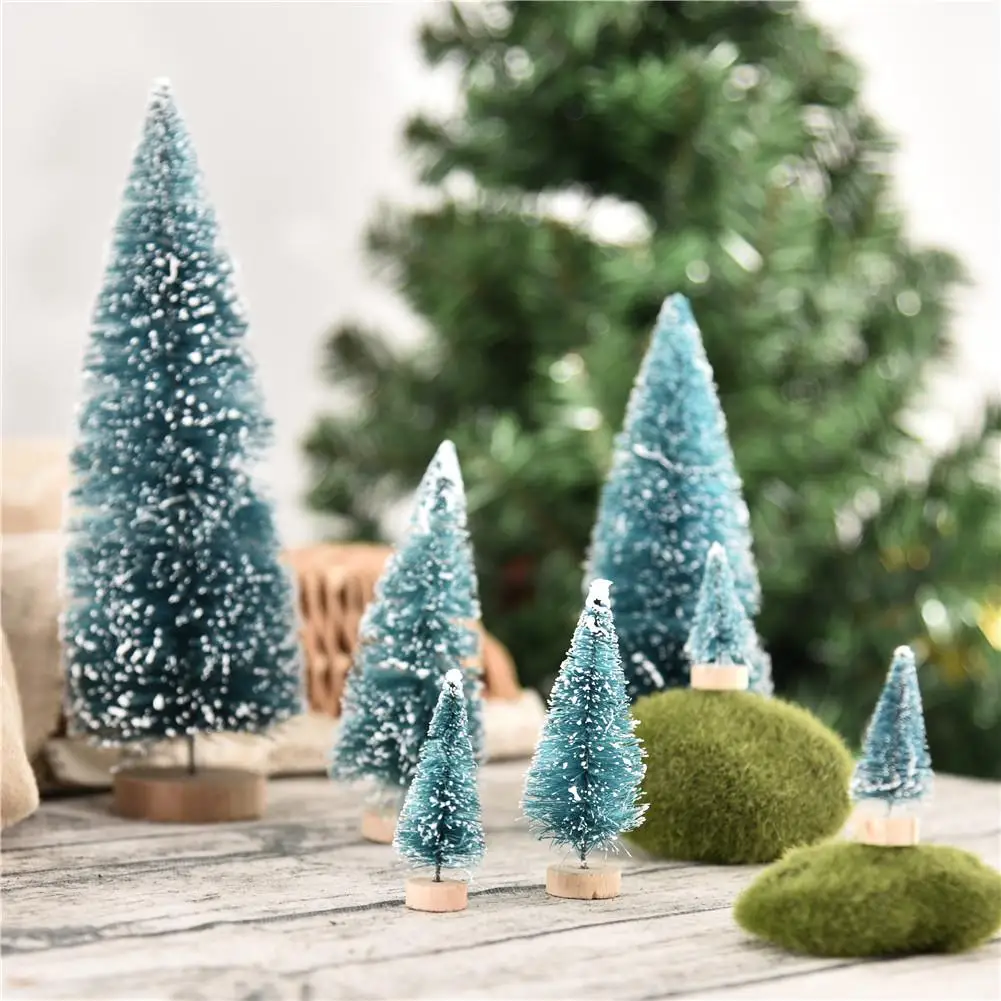 7pcs DIY Christmas Tree Small Pine Tree Mini Trees Placed In The Desktop Home Decor Christmas Decoration For Kids Children Gifts
7pcs DIY Christmas Tree Small Pine Tree Mini Trees Placed In The Desktop Home Decor Christmas Decoration For Kids Children Gifts