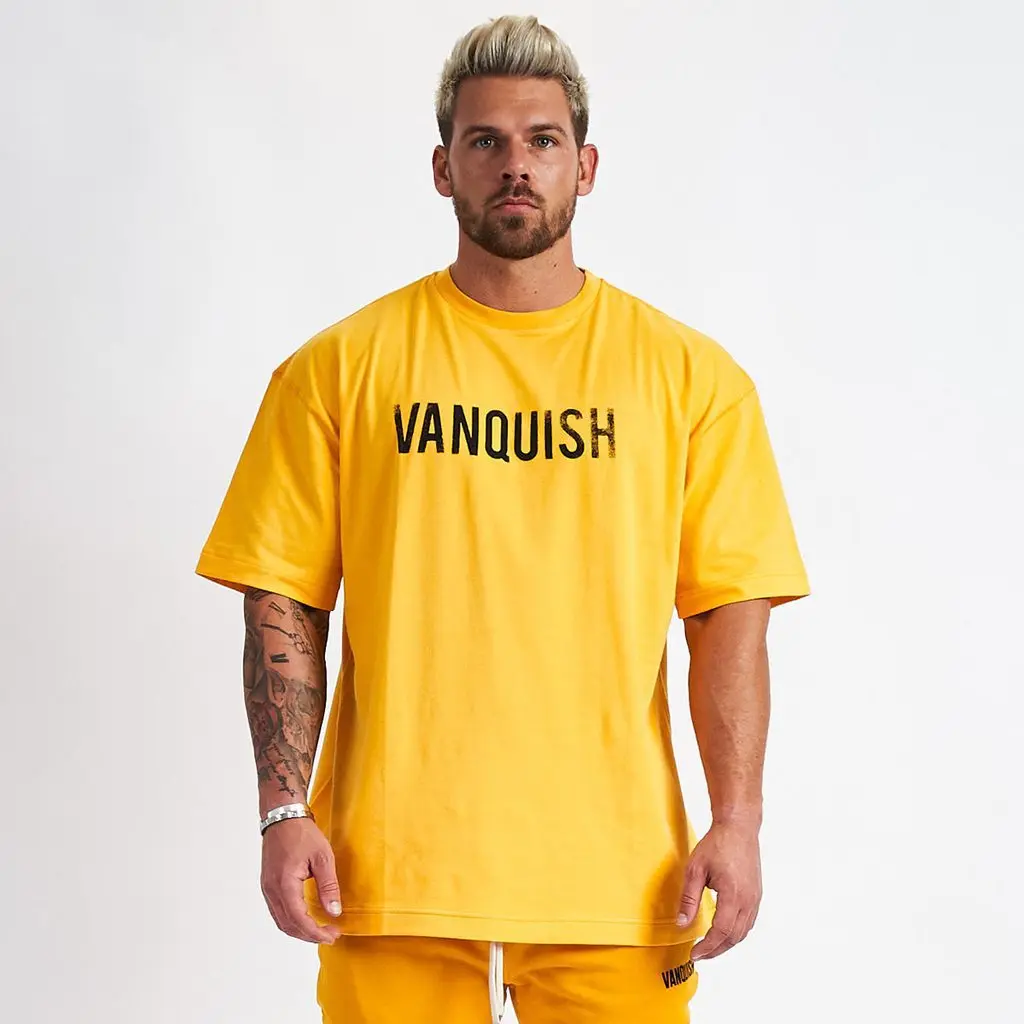 European American Short Sleeve Exercise Fitness Large Size T-shirt Male Brothers Running Leisure Pure Cotton Exercise Clothing 
European American Short Sleeve Exercise Fitness Large Size T-shirt Male Brothers Running Leisure Pure Cotton Exercise Clothing