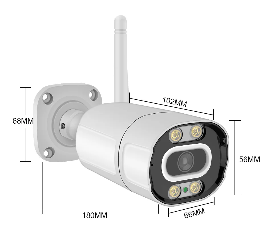 CamHi 5MP 1944P Full Color Outdoor Water-Proof Wireless Home Surveillance IP Bullet Camera AI Humanoid Motion Detection
CamHi 5MP 1944P Full Color Outdoor Water-Proof Wireless Home Surveillance IP Bullet Camera AI Humanoid Motion Detection