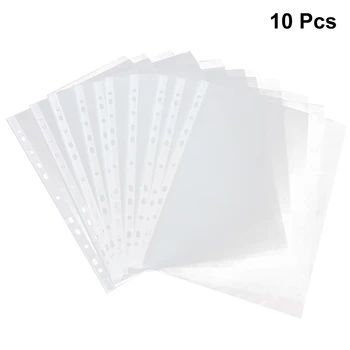 100pcs Sheet Protector Transparent 11 Hole Protecting Bag Loose Leaf Paper Cover Envelope Folder Sheet Protector
100pcs Sheet Protector Transparent 11 Hole Protecting Bag Loose Leaf Paper Cover Envelope Folder Sheet Protector