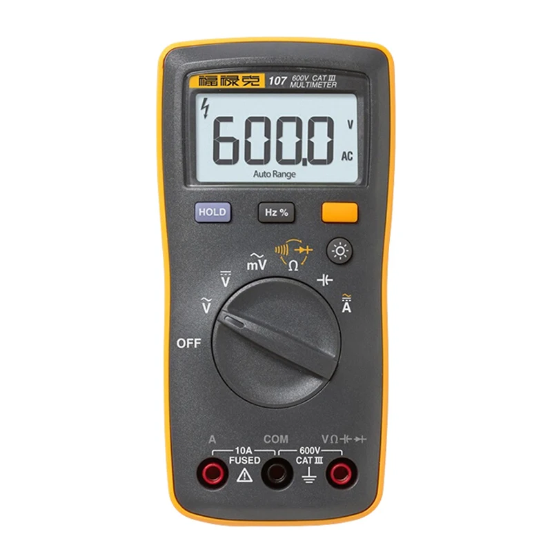 Портативный/Ручной цифровой мультиметр Fluke 107 Многофункциональный F107 |