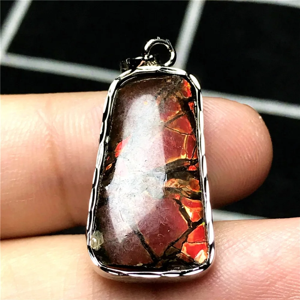 Ammonite Ammolite Pendant (62)