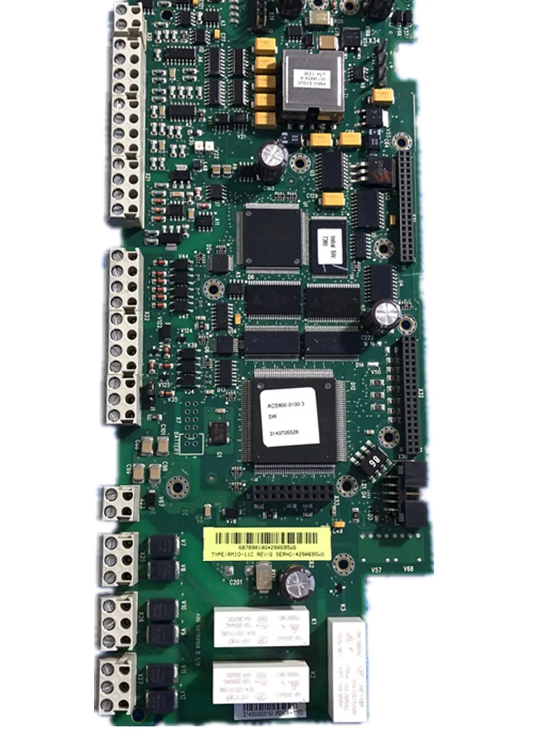 ABB ACS800 Inverter IO Board Control RMIO-11C MainBoard 15/22/30/45/75/55kw