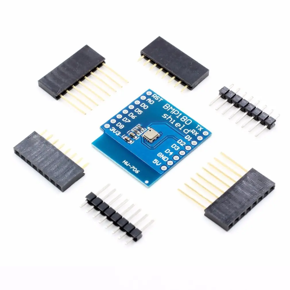Bmp180 Bosch Temperature And Pressure Sensor Module Suitable For D1 Mini Module Expansion Board Learning Board
Bmp180 Bosch Temperature And Pressure Sensor Module Suitable For D1 Mini Module Expansion Board Learning Board