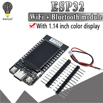TTGO T-Display ESP32 WiFi E Bluetooth Module Development Board Para Ar duino 1.14 Polegada LCD
TTGO T-Display ESP32 WiFi E Bluetooth Module Development Board Para Ar duino 1.14 Polegada LCD