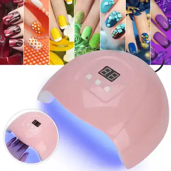 Professional 54W Nail Gel Curing Light 18 LED Light Chips Smart Sensor Nail Polish Drying Light for Home Salon Manicure Tool
Professional 54W Nail Gel Curing Light 18 LED Light Chips Smart Sensor Nail Polish Drying Light for Home Salon Manicure Tool