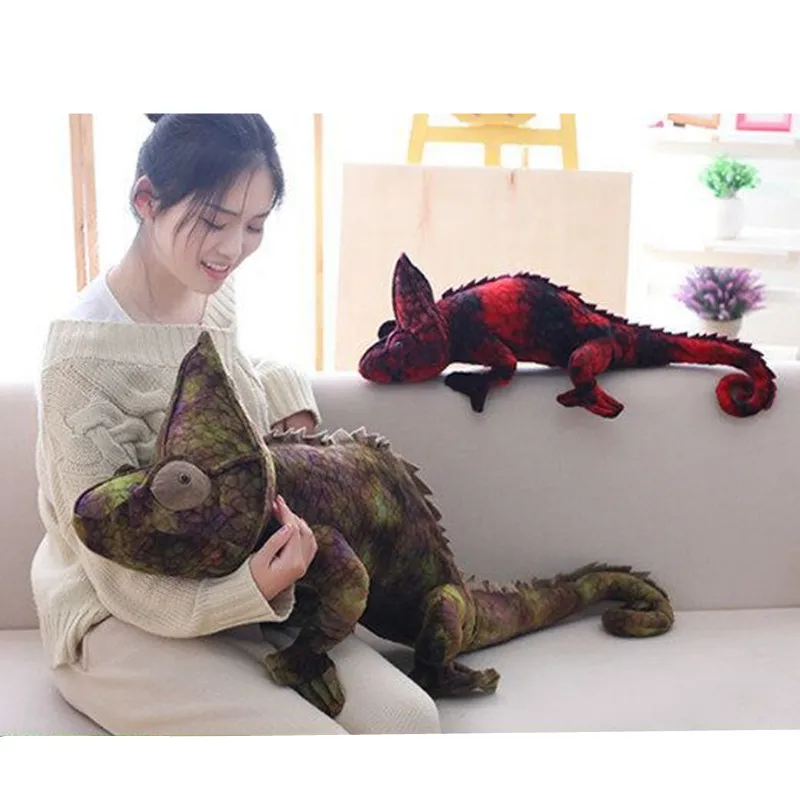 70 CM Lizard chameleon Plush Toys Reptiles Animal Doll Pillow Sleeping Back Cushion Kids Toys Children Christmas Birthday Gift 
70 CM Lizard chameleon Plush Toys Reptiles Animal Doll Pillow Sleeping Back Cushion Kids Toys Children Christmas Birthday Gift
