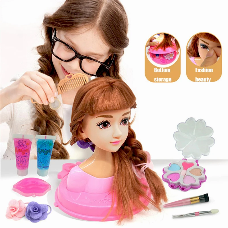 Kids Dolls Make Up Comb Hair Toy Doll Set Pretend Play Princess Set Dolls Makeup Kit Toys For Girls Dressing Cosmetic Girl Gifts
Kids Dolls Make Up Comb Hair Toy Doll Set Pretend Play Princess Set Dolls Makeup Kit Toys For Girls Dressing Cosmetic Girl Gifts